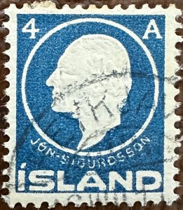 Iceland 1911 Sc.88 Used
