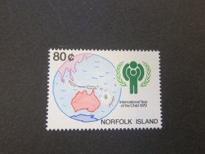 Norfolk Island 1979 Sc 250 set MH