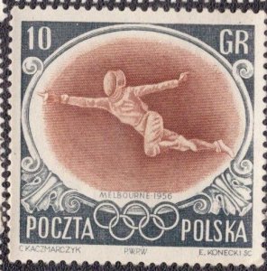 Poland 750 1956 MH