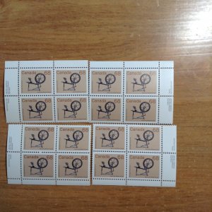 Canada  SC 933 NH PL matched set