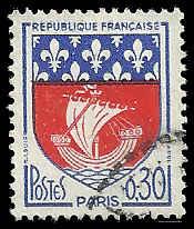 France  - 1095 - Used - SCV-0.25