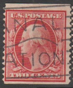 U.S. Scott #353 Possible Canal Station - Washington Stamp - Used Single - IND