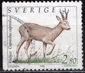 Sweden; 1992: Sc. # 1920: Used Single Stamp