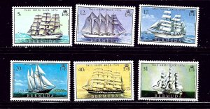 Bermuda 337-42 MNH 1976 Sailing Ships   #2