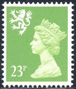 Great Britain 1988 Sc SMH45 Scotland Q.E.2 Machin Stamp MNH