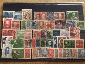 Sweden mounted mint or used stamps  A12403