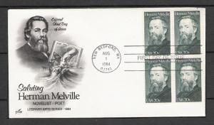 US #2094 Herman Melville FDC