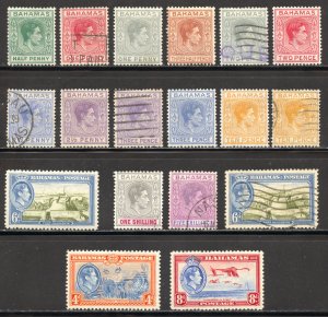 Bahamas Scott 100-109 (A's and B's included) - See details for...th...