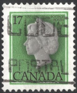 Canada SC#789 17¢ Queen Elizabeth II (1979) Used