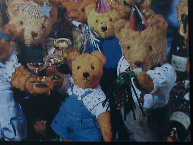 ​TUVA-1998- FAMOUS CARTOON-TEDDY BEARS-MNH-S/S SHEET VERY FINE-LAST ONE