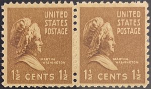 Scott #805 1938 1½¢ Presidential Series Martha Washington MNH OG