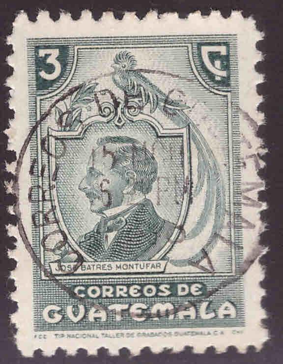 Guatemala  Scott 319 used stamp