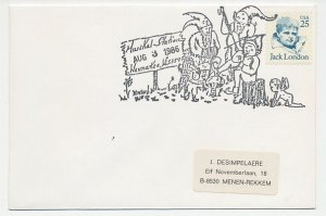 Cover / Postmark USA 1986 Gnome - Elf - Musikal Station