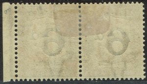 SOUTH WEST AFRICA 1923 POSTAGE DUE 6D PAIR VARIETY WES FOR WEST SETTING I 