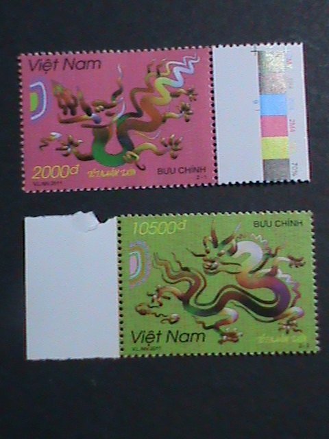 ​VIETNAM-2011-SC#3426-7 YEAR OF LOVELY DRAGON- MNH VF WE SHIP TO WORLD WIDE