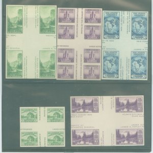 United States #766-770 Unused