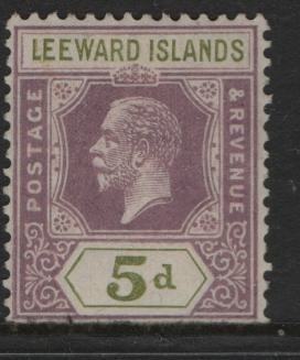 LEEWARD ISLANDS 74 MINT (LH) F/VF