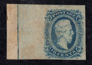 U.S. - Confederate States - 11 - Margin Single -   Hinged