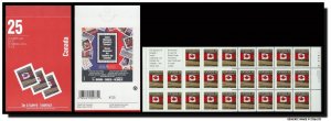 CANADA # BK154b - MNH - Flag over Field (1994) 25 x 43¢