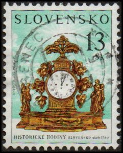 Slovakia 370 - Used - 13k Mantel Clock, c. 1780 (2001) (cv $0.60) +
