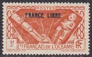 French Polynesia 129 MNH CV $10.00