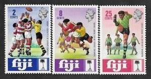 SD)1973 FIJI  FROM THE SPORT SERIES, 50TH ANNIVERSARY OF THE NATIONAL RUGBY