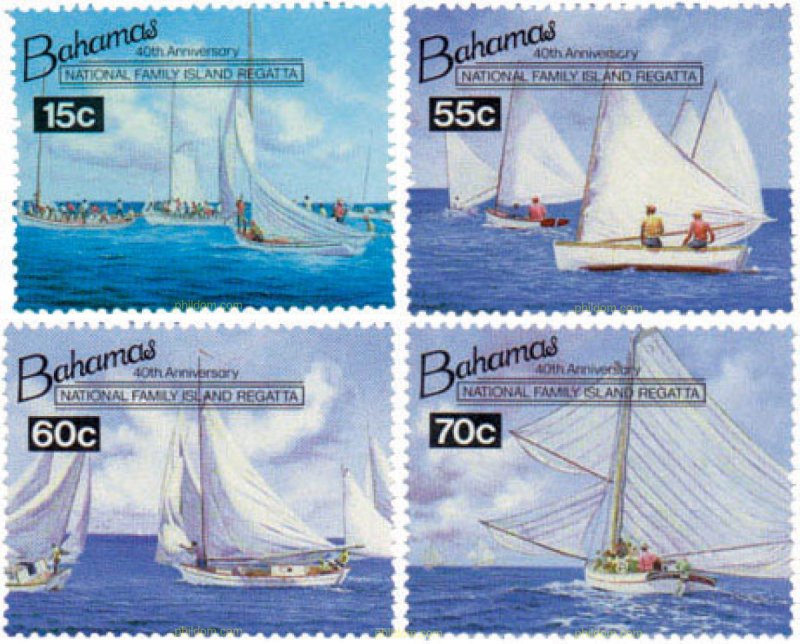 47500 MNH BAHAMAS 1994 40 ANIVERSARIO DE LA REGATA FAMILIAR DE LAS ISLAS