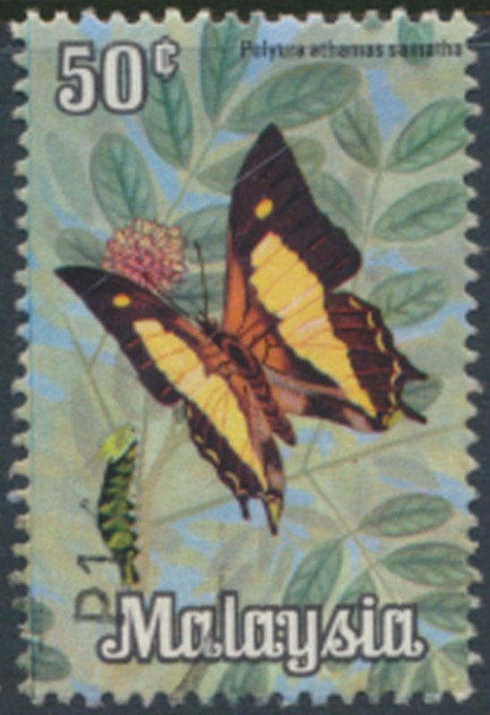 Malaysia    SC# 68   Used   Butterflies  see details & scans