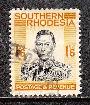 Southern Rhodesia 50 Used VF  