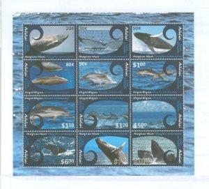 Aitutaki #593  Souvenir Sheet (Animals)
