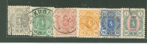 Finland #38-43 Used Multiple