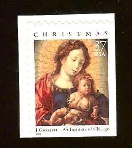 US #3675 37¢ Christmas - Madonna & Child