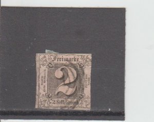 Thurn and Taxis  Scott#  6  Used  (1853 Numeral)