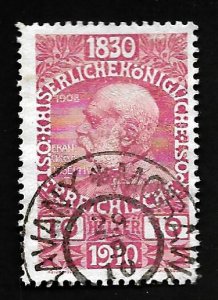 Austria 1910 - U - Scott #133