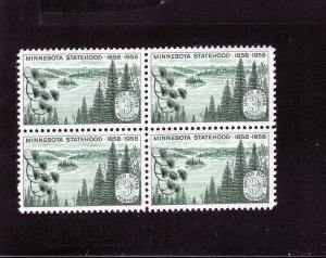 1106 Minnesota, MNH blk/4