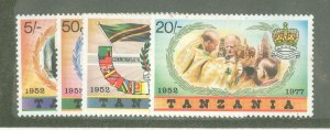 Tanzania #87-90  Single (Complete Set)