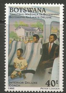 BOTSWANA 516, MNH STAMP, INTERIOR DELUXE COACH