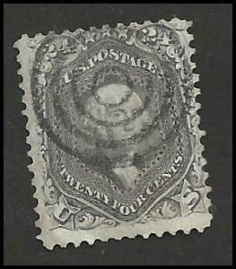 # 78a Grayish Lilac Used George Washington