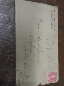 1916 Letter, Adrian Rifle Club