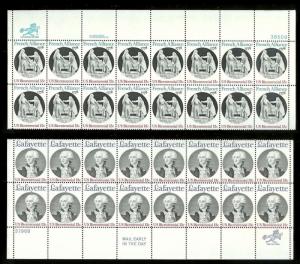 UNITED STATES (37) Large Blocks/Plate Blocks Face Value=$187.80