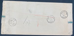 1930 Brisbane Australia Registered Cover To Berlin Canada Queensland Local Stamp