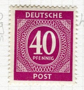 GERMANY BERLIN British/US Zone 1946 numeral issue Mint hinged 40pf. value