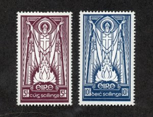 Ireland - SG# 124 & 125 MNH / wmk 22  /   Lot 0120154