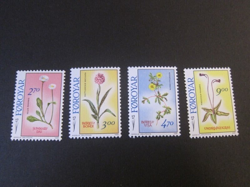 Faroe Islands 1988 Sc 169-72 set MNH