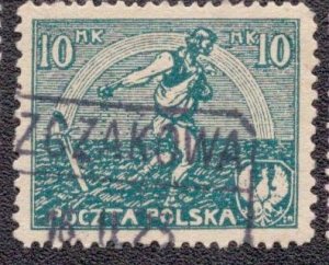 Poland 154 1921 Used