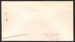 Hawaii 1941 Schofield Barracks DPO Territorial USA Military Mail Cover 109122