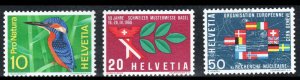 Switzerland  #473-475  Mint NH CV $1.85