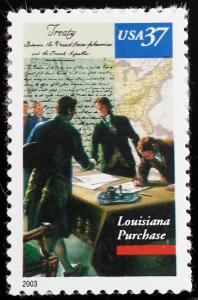 2003 37c Louisiana Purchase from France in 1803 Scott 3782 Mint F/VF NH