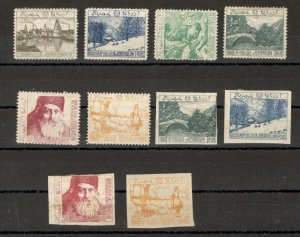 AZERBAIJAN - LOT OF 10 STAMPS - 1930s