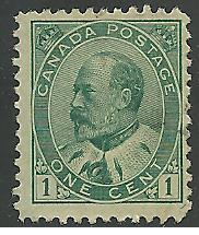 Canada #89, King Edward VII, Used**-